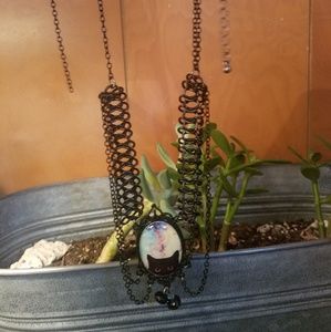 ♡Hot Topic Gothic Style Cat Choker